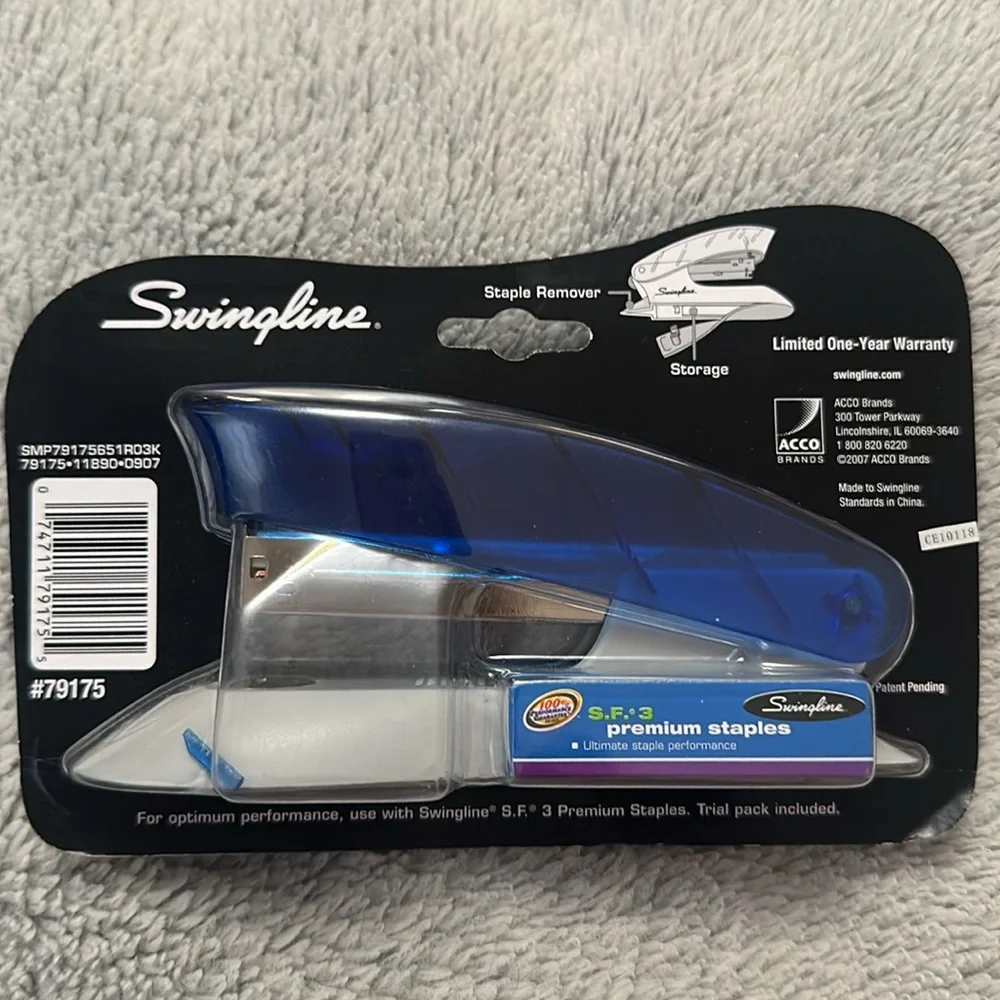 Stapler swingline
